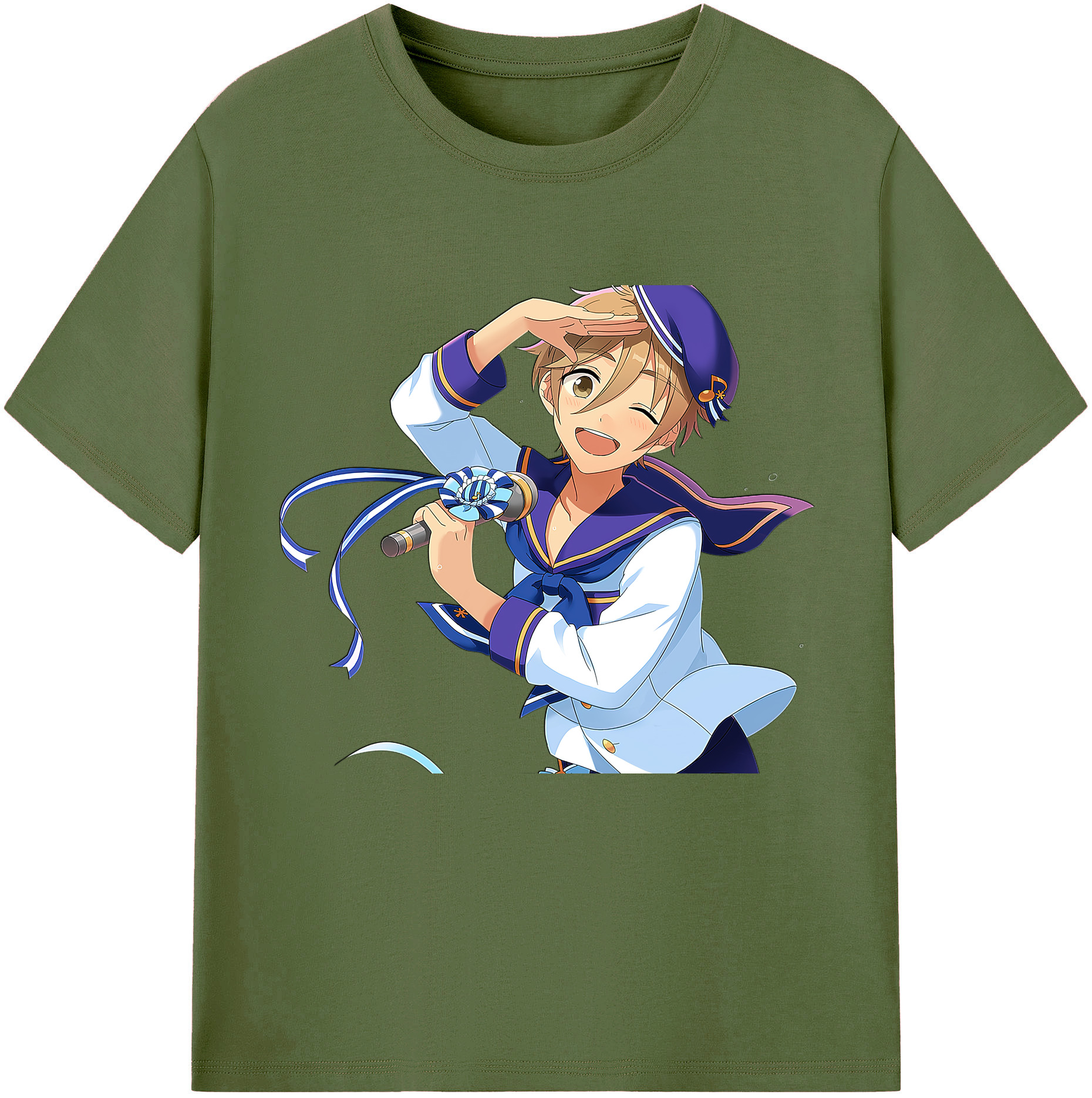 （画像用） あんさんぶるスターズ! Ensemble Stars 綿100％半袖Tシャツ（フロントプリント）